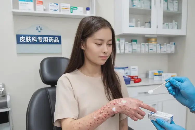 女生身上起濕疹不管它會自己好嗎(圖3)