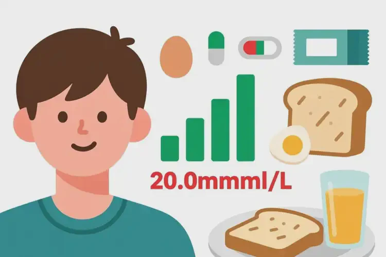 青少年早餐血糖20點(diǎn)0意味著什么(圖2)