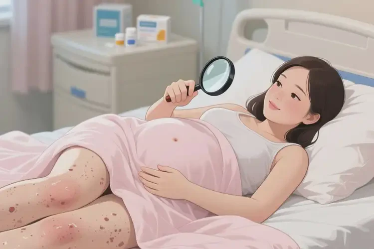 孕婦大腿容易長(zhǎng)濕疹不管它會(huì)自己痊愈嗎(圖3)