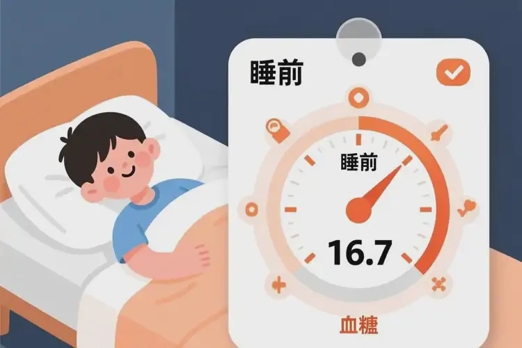 青少年睡前血糖16(圖1)