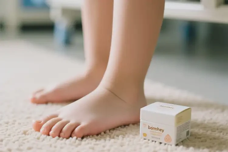 儿童脚上容易长湿疹能够治愈吗(图1)