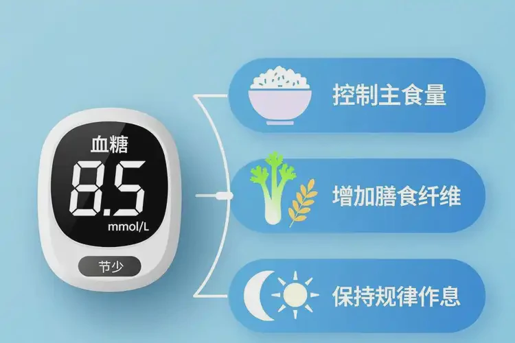 成年人餐后血糖8點5是怎么回事(圖1)