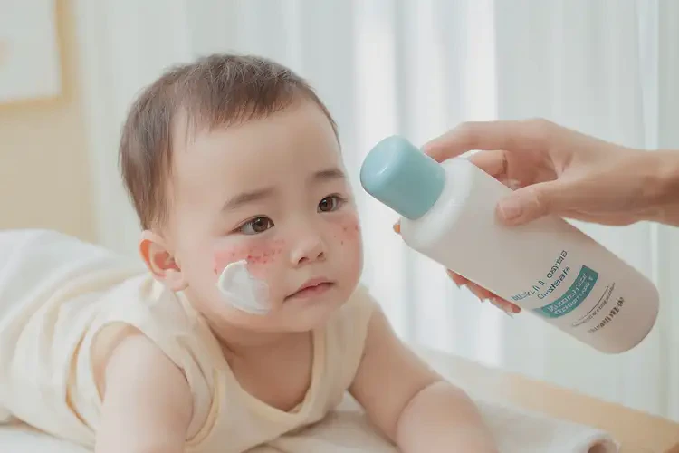 寶寶出現(xiàn)濕疹康復(fù)的全過程(圖4)