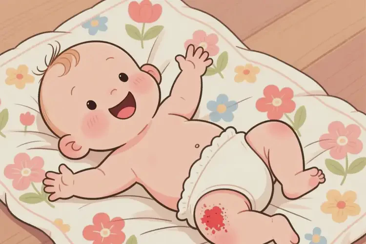 寶寶肛周偶爾長(zhǎng)濕疹不管它會(huì)自己痊愈嗎(圖2)