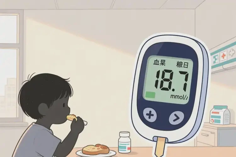 小孩早餐血糖18点7是糖尿病吗(图2)