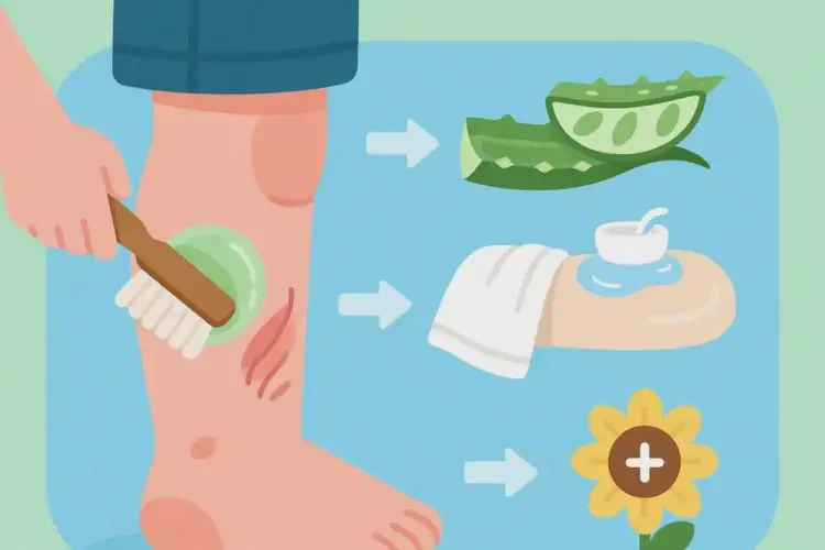 少兒小腿經(jīng)常起濕疹不管它會自己好嗎(圖2)