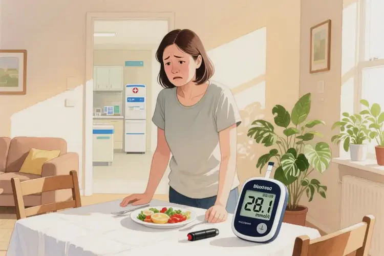 女性晚餐血糖28(圖1)