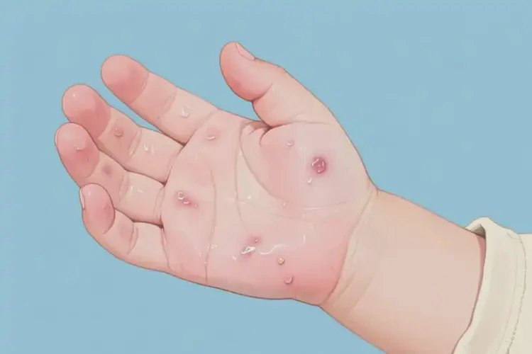 小孩手上偶尔起湿疹会自己好吗(图2)