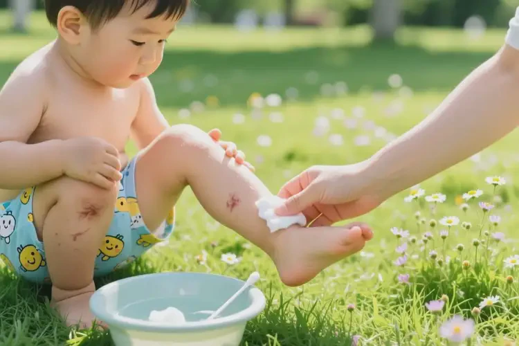 小孩小腿容易長濕疹能夠徹底治愈嗎(圖3)