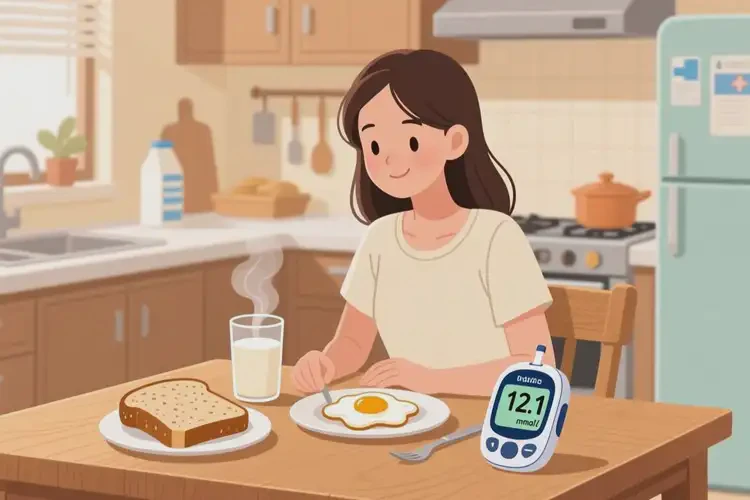 女性早餐血糖12(圖2)