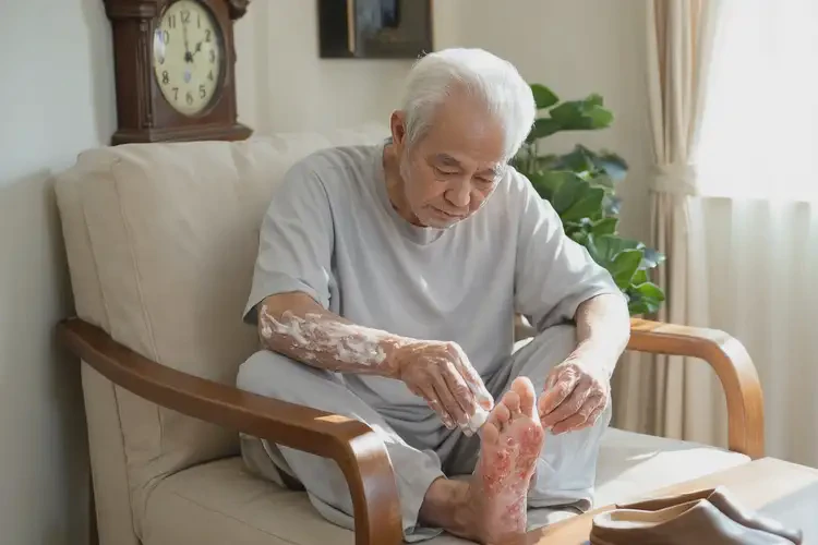 高齡老人腳上有濕疹能不能自愈(圖3)