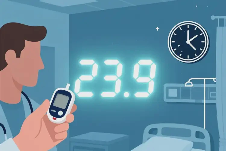 男人晚上血糖23(圖1)