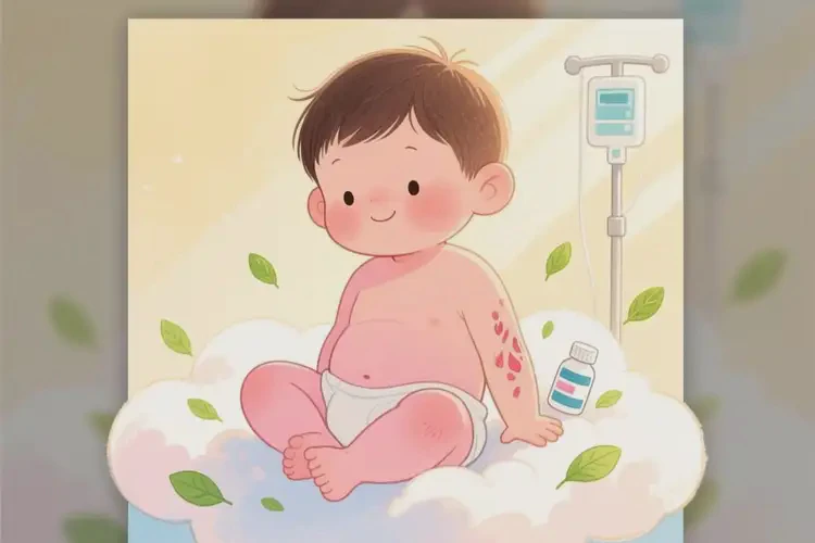 兒童屁股上偶爾起濕疹能自愈嗎(圖4)