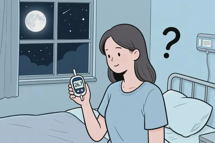 女性晚上血糖26(圖1)