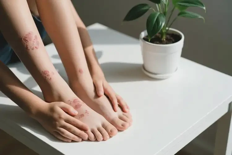 青少年四肢出濕疹能徹底自愈嗎(圖1)