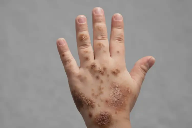 小孩手上起濕疹能不能徹底自愈(圖2)