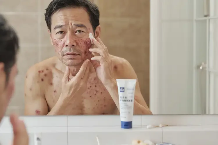 男性臉上容易起濕疹能徹底自愈嗎(圖3)