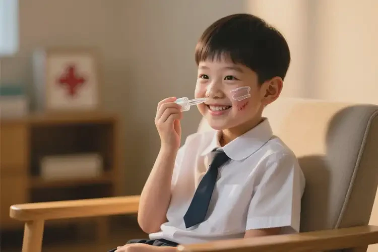 大學生臉上有濕疹能夠徹底治愈嗎(圖2)