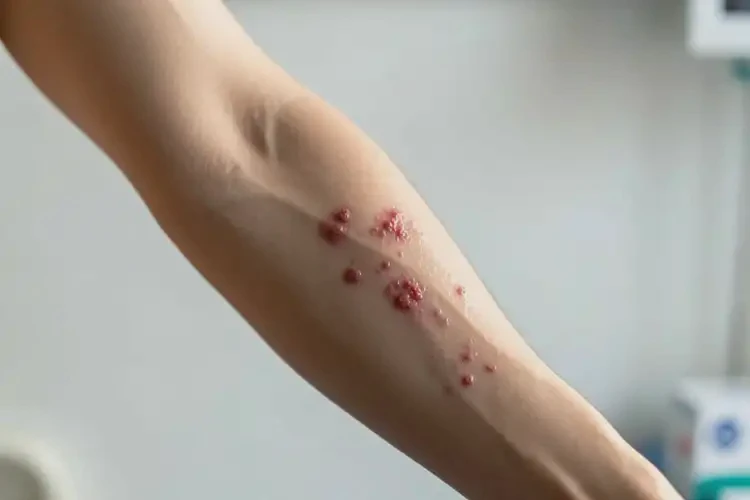 男人手臂上經(jīng)常長(zhǎng)濕疹可以徹底自愈嗎(圖4)