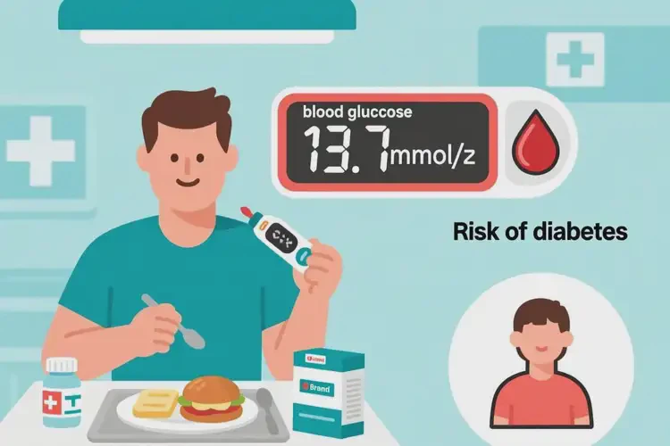 男人中餐血糖13點7是糖尿病嗎(圖4)
