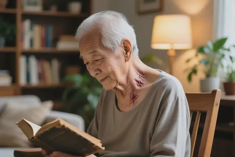 高齡老人脖子上容易起濕疹不管它會(huì)自己自愈嗎(圖2)