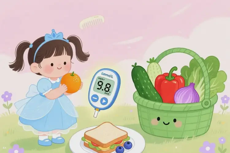 兒童餐后血糖9點8是糖尿病嗎(圖2)