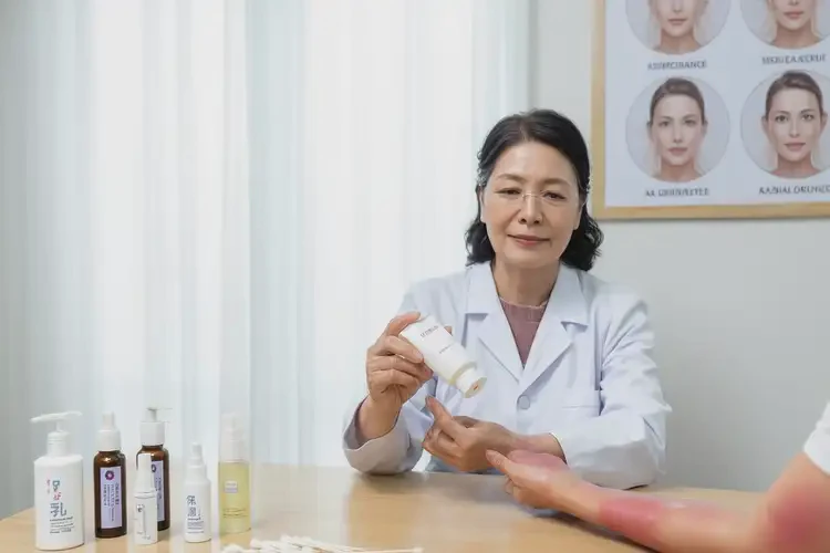 大學(xué)生面部起濕疹不管它會自己痊愈嗎(圖3)