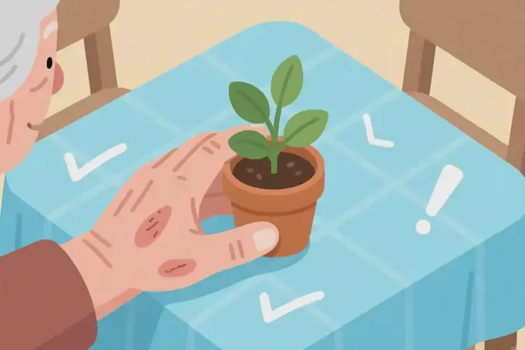 老年人身上長濕疹不管它會自己自愈嗎(圖1)