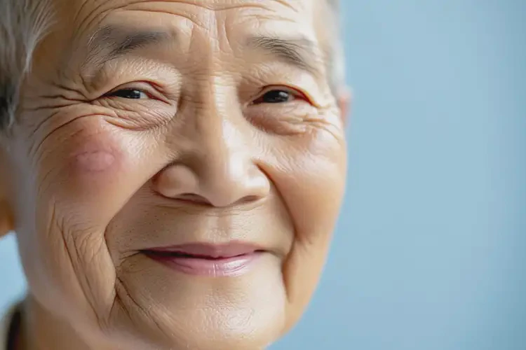 高齡老人面部偶爾起濕疹怎么算是痊愈(圖2)