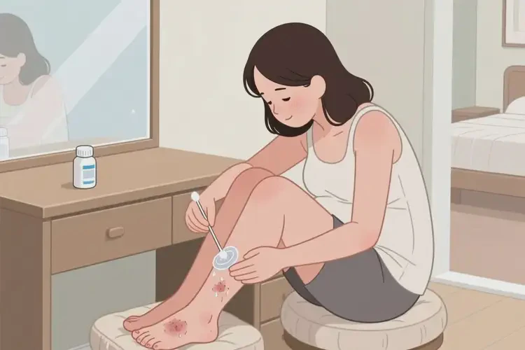 產(chǎn)婦腳上容易長(zhǎng)濕疹能自愈嗎(圖2)