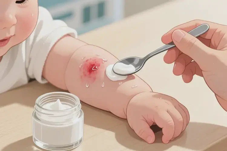 嬰幼兒手臂出現(xiàn)濕疹最簡(jiǎn)單自愈方法(圖2)