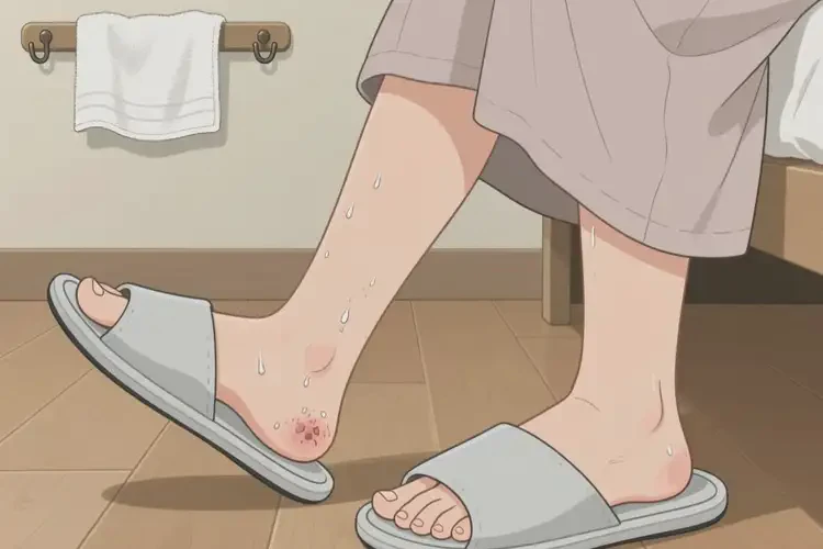 產(chǎn)婦腳上容易長(zhǎng)濕疹能自愈嗎(圖1)