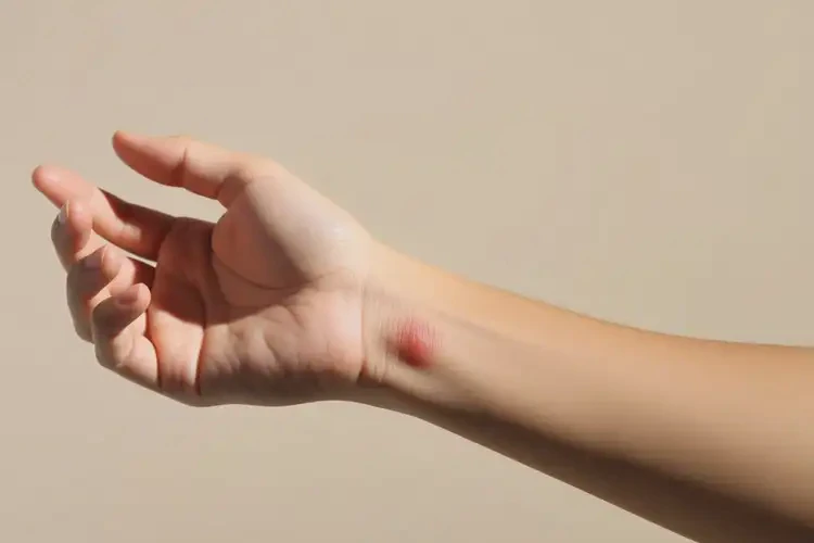 男性手臂上偶爾長(zhǎng)濕疹可以徹底自愈嗎(圖3)