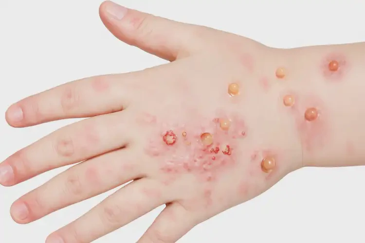 小孩手上起濕疹能不能徹底自愈(圖4)