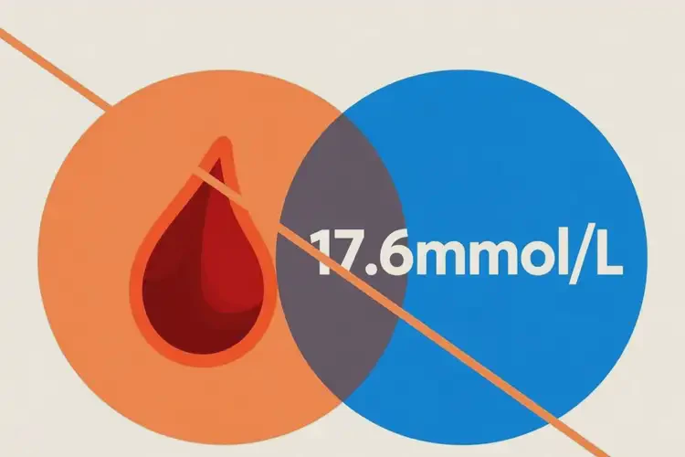 成年人早上血糖17點(diǎn)6是糖尿病嗎(圖1)