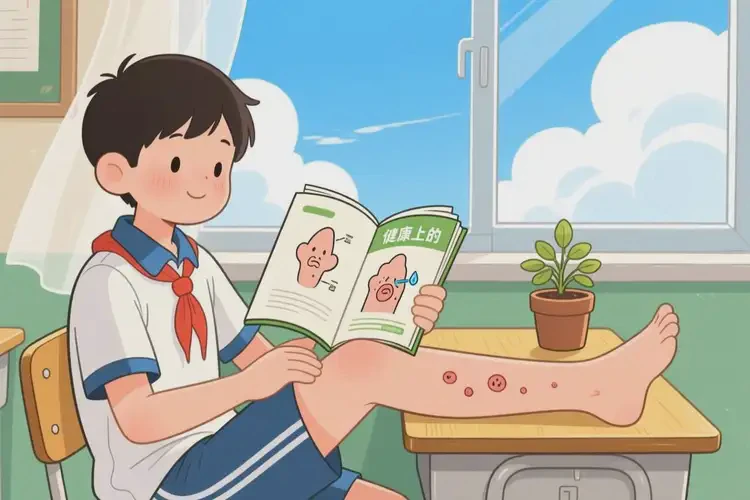 中學(xué)生四肢偶爾長(zhǎng)濕疹可以自愈嗎(圖2)