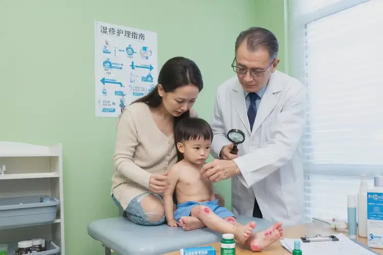 幼儿大腿上长湿疹可不可以彻底自愈(图1)