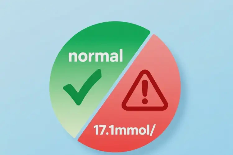 中年人早上血糖17點1是糖尿病嗎(圖1)
