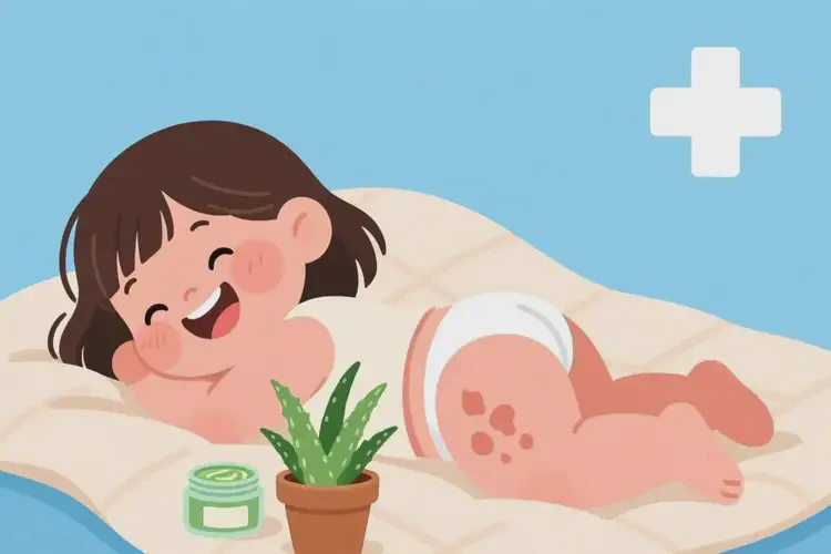 兒童屁股上偶爾起濕疹能自愈嗎(圖3)