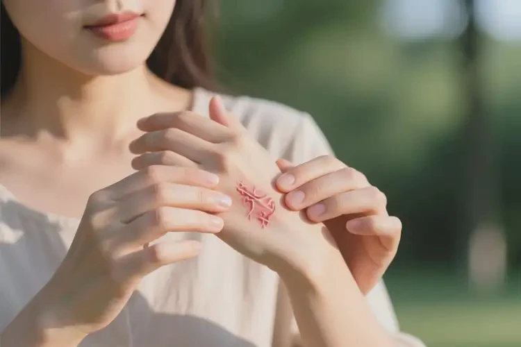 女性手上經(jīng)常起濕疹能靠自己自愈嗎(圖3)