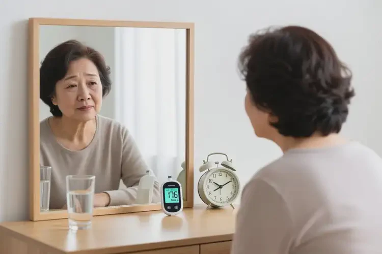 更年期女性睡前血糖17點(diǎn)6是糖尿病嗎(圖2)