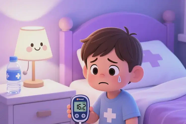 小孩晚上血糖16(圖1)