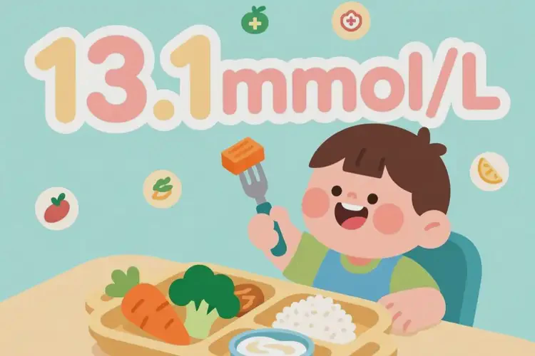 兒童餐后血糖13點(diǎn)1是糖尿病嗎(圖1)