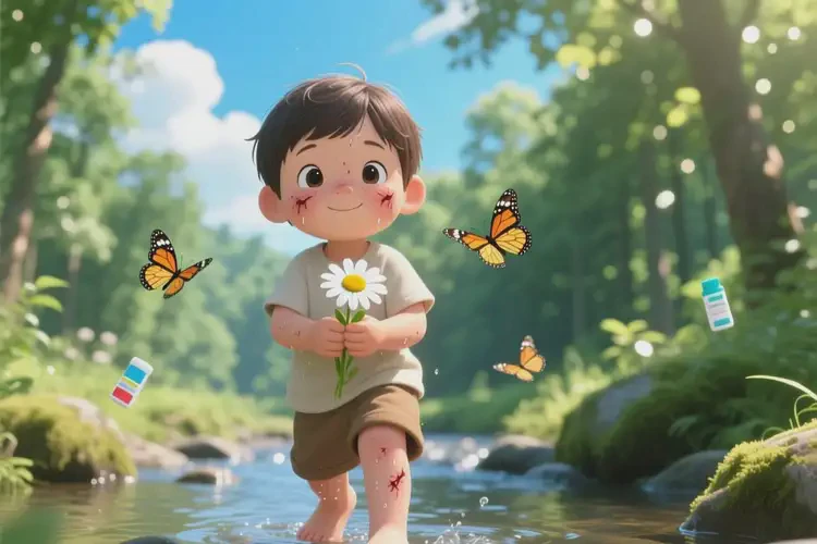 兒童臉上出現(xiàn)濕疹不管它會自己自愈嗎(圖3)