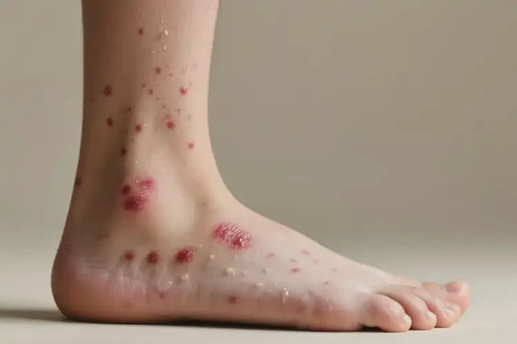 青少年腳上有濕疹可不可以徹底自愈(圖2)