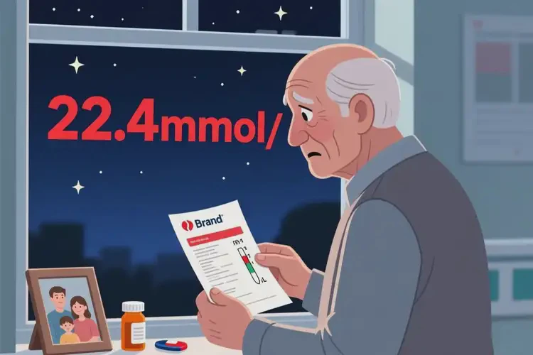 老年人晚上血糖22(圖1)
