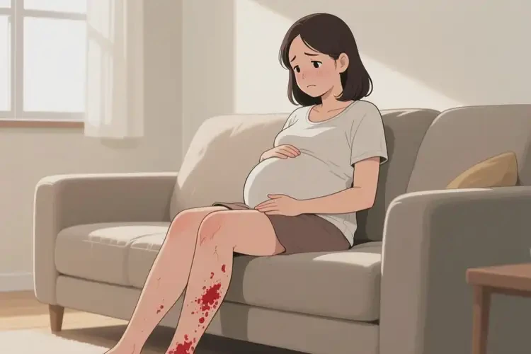 产妇小腿容易起湿疹能靠自己自愈吗(图4)