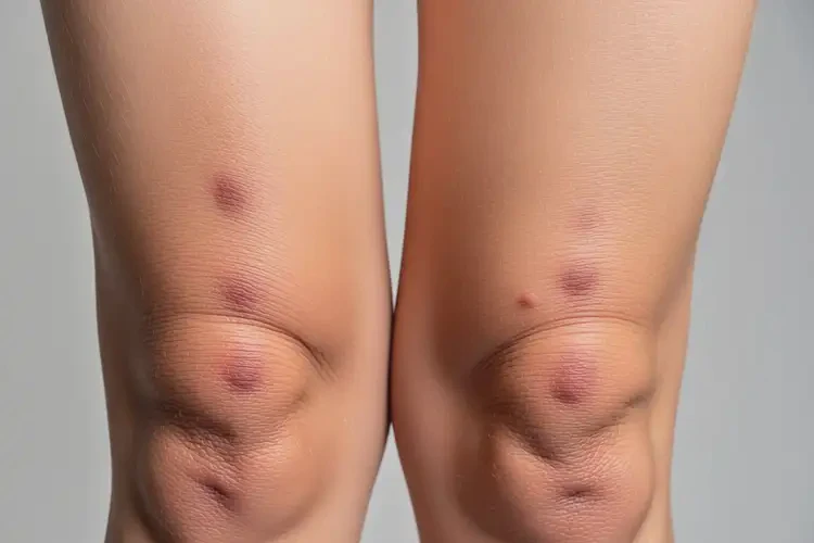 男人大腿上有濕疹不管它會自己好嗎(圖1)