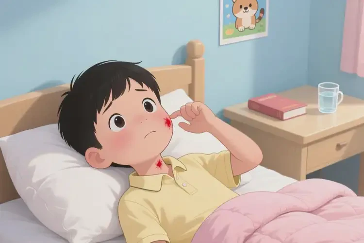 小学生脖子有湿疹能彻底自愈吗(图2)