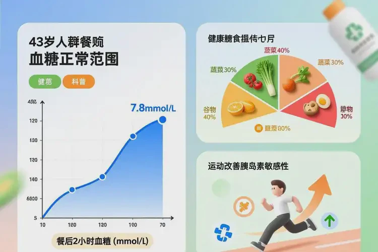 43歲餐后血糖多少正常范圍內(圖1)